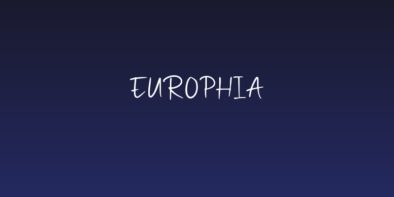 Europhia Social Header