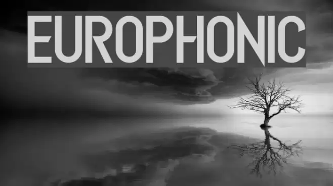 Europhonic Font examples