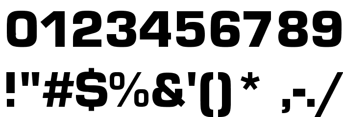 Eurostar Black Font OTHER CHARS