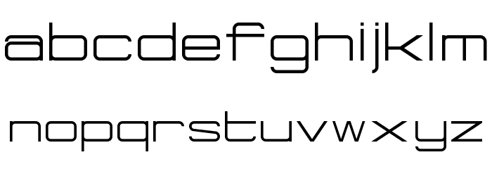 Eurosteal Big Caps Regular Font LOWERCASE
