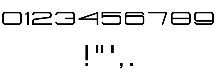 Eurosteal Regular Font OTHER CHARS