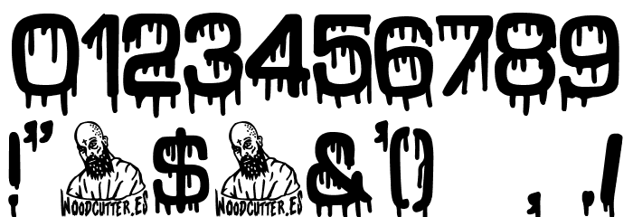 Eurotrash Style Font OTHER CHARS