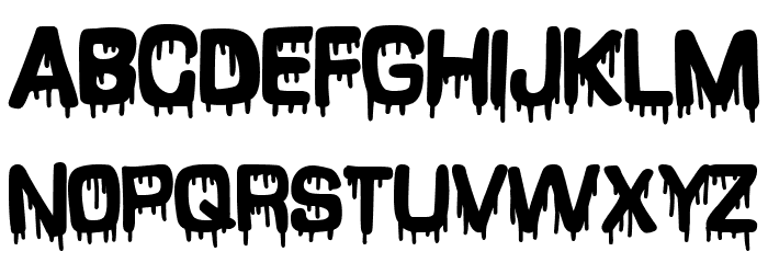 Eurotrash Style Font UPPERCASE