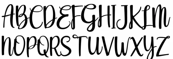 Eurotrophya 字体 大写