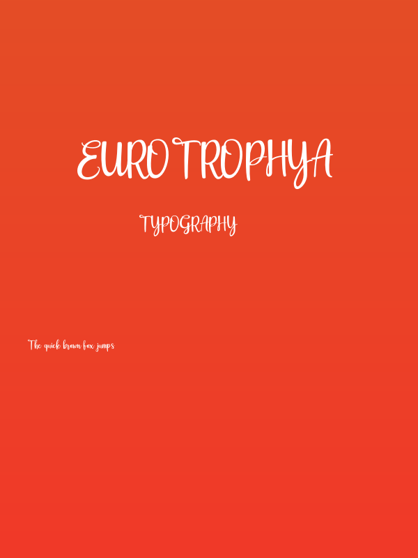 Eurotrophya Poster