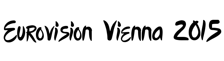 Eurovision Vienna 2015 Caratteri