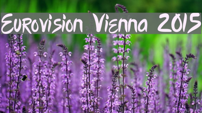 Eurovision Vienna 2015 Caratteri examples