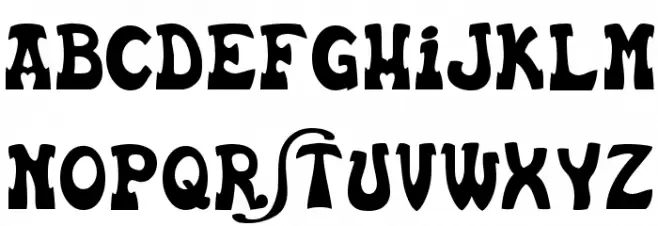 Euskal Font Normal Caratteri MAIUSCOLE