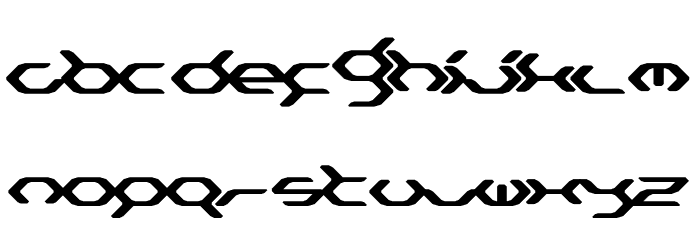 Eusocia_solid Font LOWERCASE