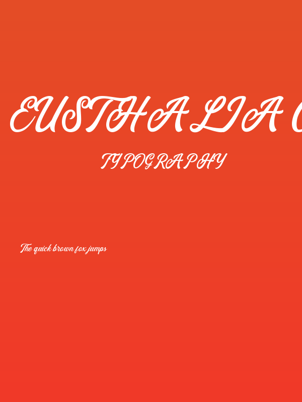 Eusthalia Clean Poster