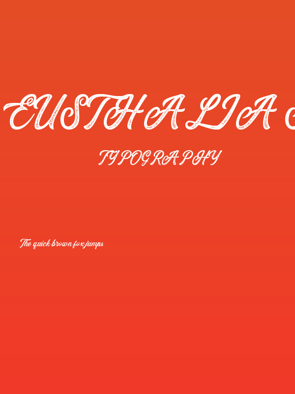 Eusthalia Stamped Poster