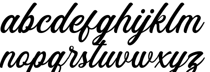 EusthaliaClean Font LOWERCASE