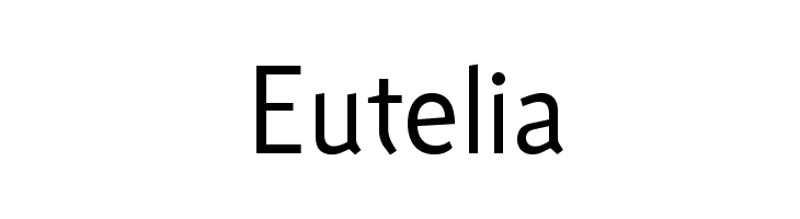 Eutelia फ़ॉन्ट
