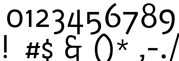 Eutelia फ़ॉन्ट अन्य घर का काम