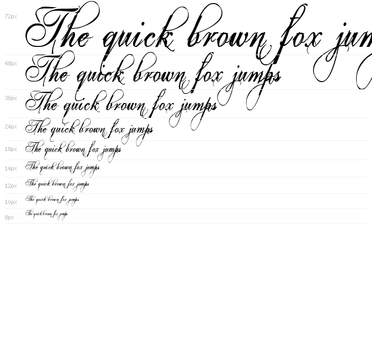 Eutemia I Italic Waterfall