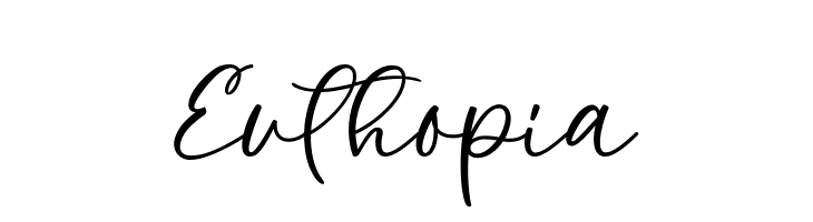 Euthopia  font caratteri gratis