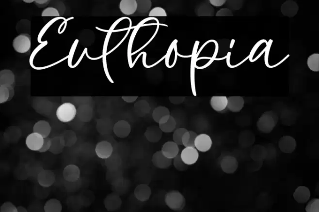 Euthopia Font examples