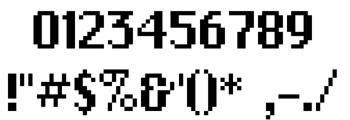 Euxoi Font OTHER CHARS