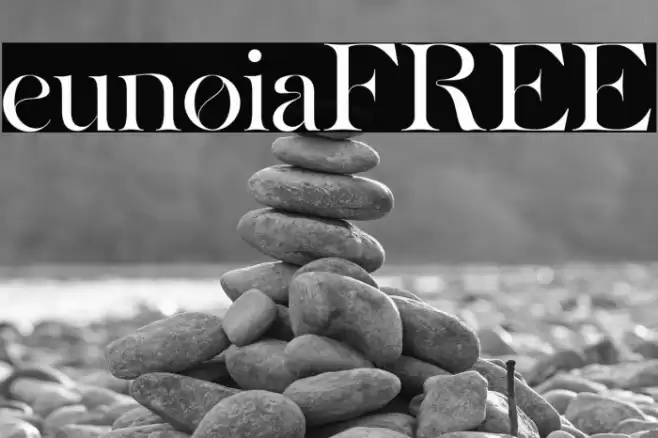 eunoiaFREE Font examples