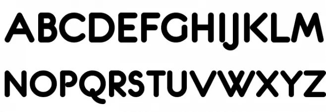 eurofurence bold 字体 大写