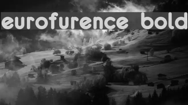 eurofurence bold Шрифта examples
