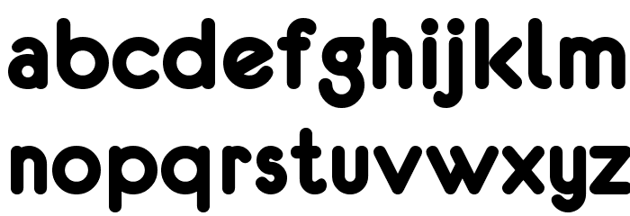 eurofurence bold Font LOWERCASE