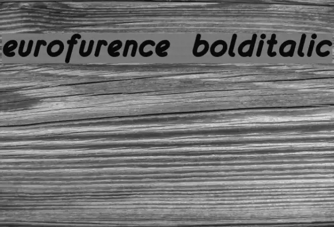 eurofurence  bolditalic Example 1