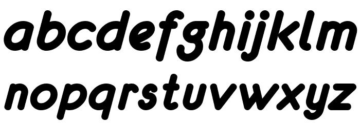 eurofurence bolditalic Font LOWERCASE