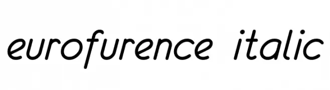 eurofurence  italic  フリーフォントのダウンロード