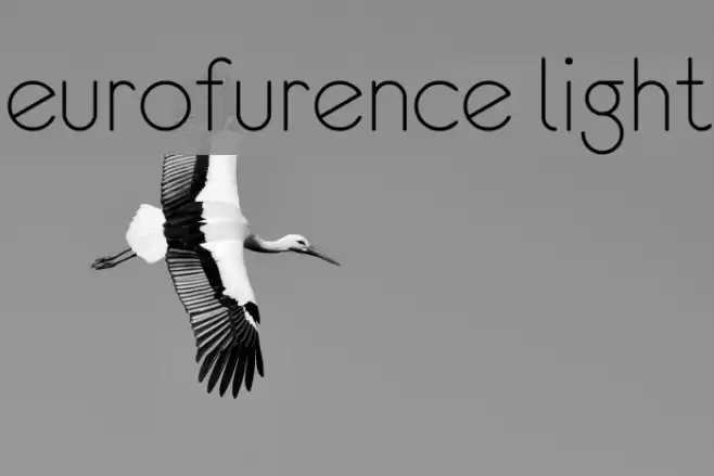 eurofurence light Font examples