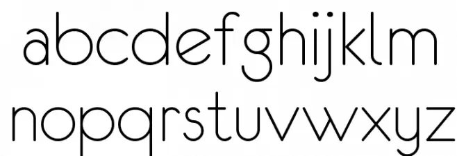 eurofurence light Caratteri MINUSCOLO