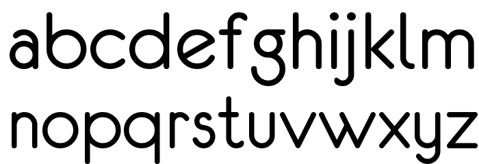eurofurence regular Font LOWERCASE