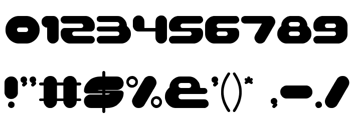 EVERGREEN Font OTHER CHARS