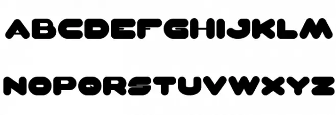 EVERGREEN Schriftart Groß
