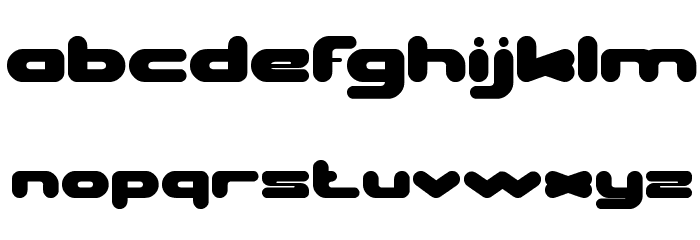 EVERGREEN Font LOWERCASE