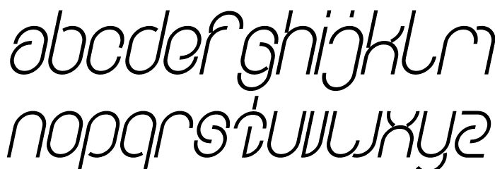 EVERYTHING Bold Italic Font LOWERCASE