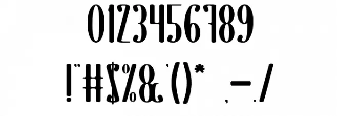 EVERYTHING IS A TEST Font OTHER CHARS