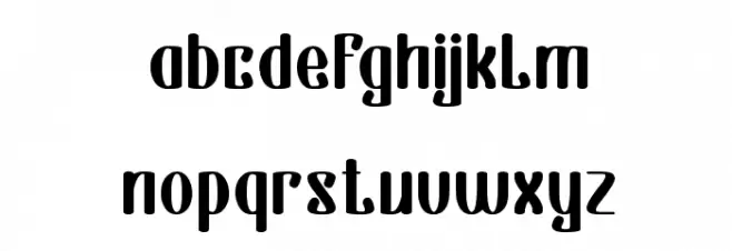 EVERYTHING IS A TEST フォント 小文字