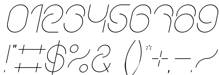 EVERYTHING Italic Font OTHER CHARS