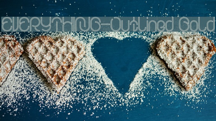 EVERYTHING-Outlined Bold Example 1