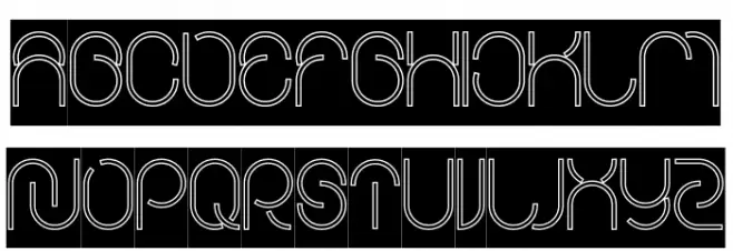 EVERYTHING-Outlined-Inverse Bold Fuentes MAYÚSCULAS