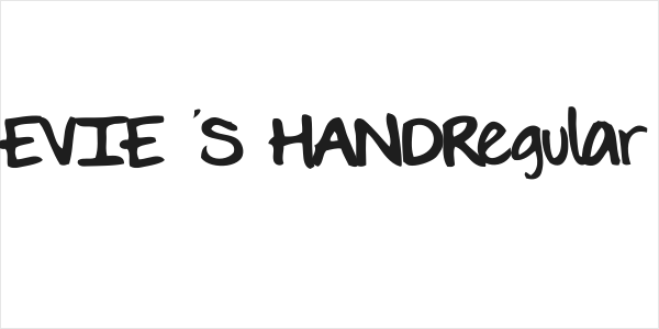 EVIE'S HANDRegular Logo