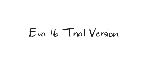 Eva 16 Trial Version Logo