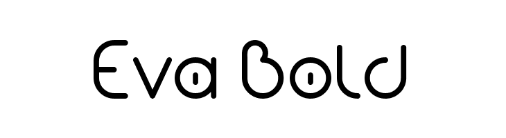 Eva Bold  Frei Schriftart Herunterladen