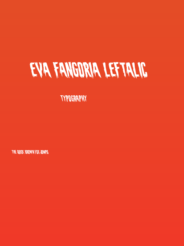Eva Fangoria Leftalic Poster