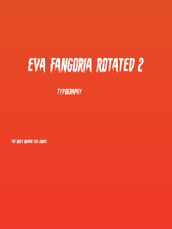 Eva Fangoria Rotated 2 Poster