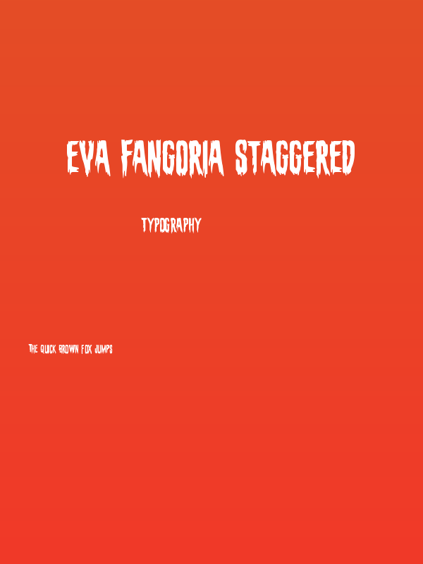 Eva Fangoria Staggered Poster