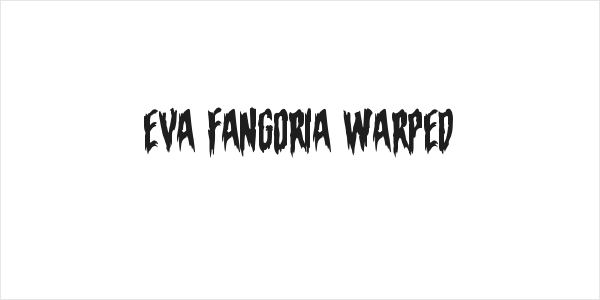 Eva Fangoria Warped Logo