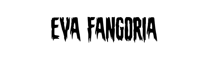 Eva Fangoria  フリーフォントのダウンロード