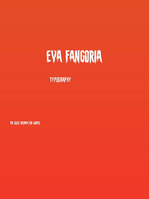 Eva Fangoria Poster